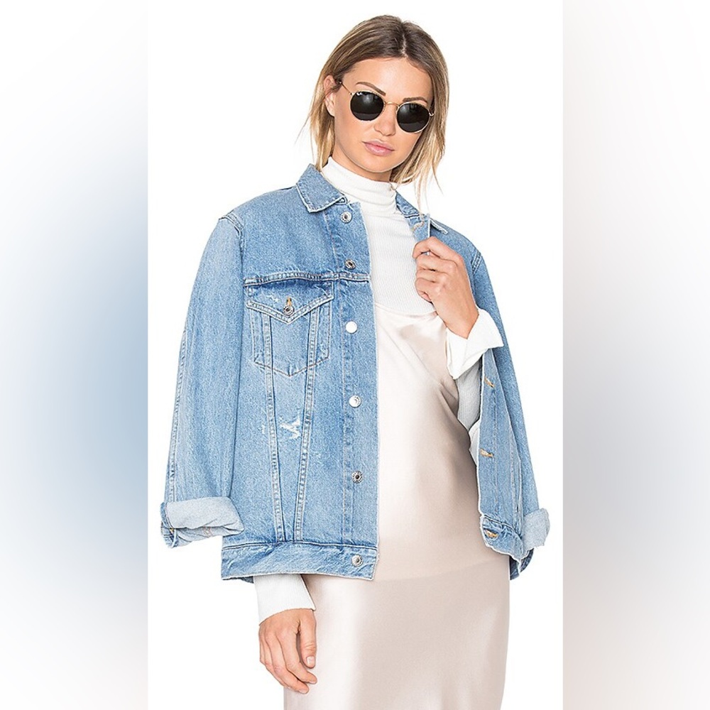 Agolde Light Blue Jean Jacket